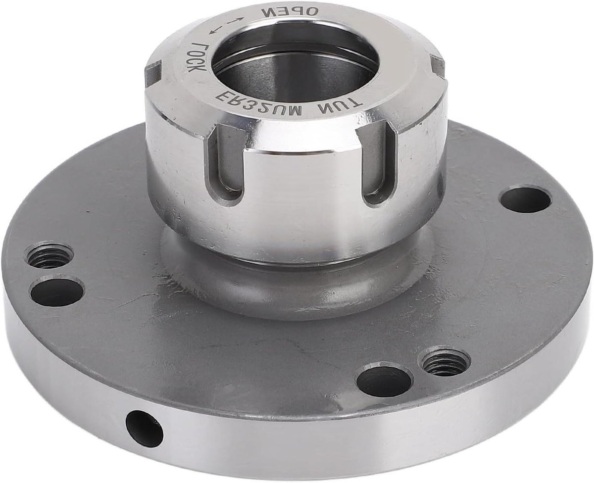 Spantang Armatuur - Boorhouder - Precisie Bewerking - Sterk Koolstofstaal - 100 Mm Diameter - Metaal