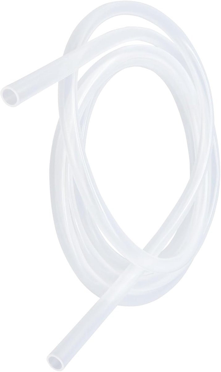 SnelShoppen - Silicone Tube Food Grade Hose 8mm ID x 11mm OD 3m - Flexibele Heldere Siliconen Slang voor Water en Lucht - Perfect voor Keuken en Campi