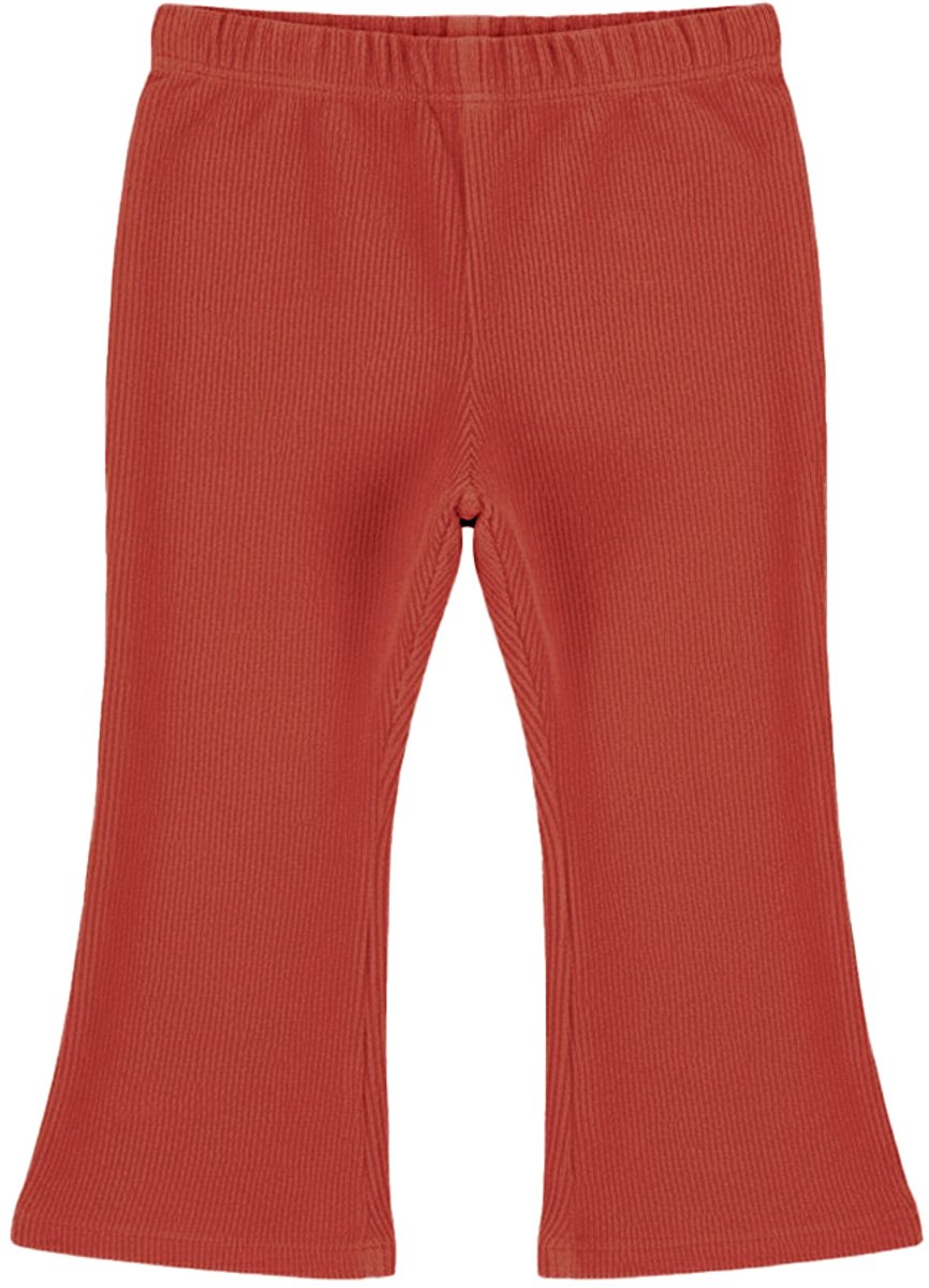 Dirkje Meisjes Flared Broek - Rosewood