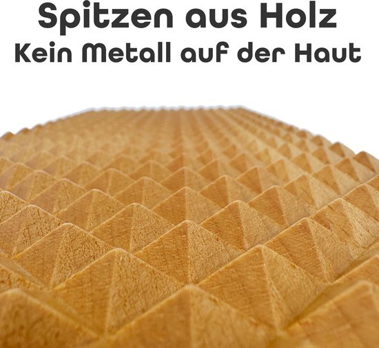 SnelShoppen - Sadhu Board Nagelbord voor Voeten - Houten Acupunctuur Massage voor Yoga en Meditatie - 34x15 cm - B-Ware/Second Choice van Snelshoppen — afbeelding 5