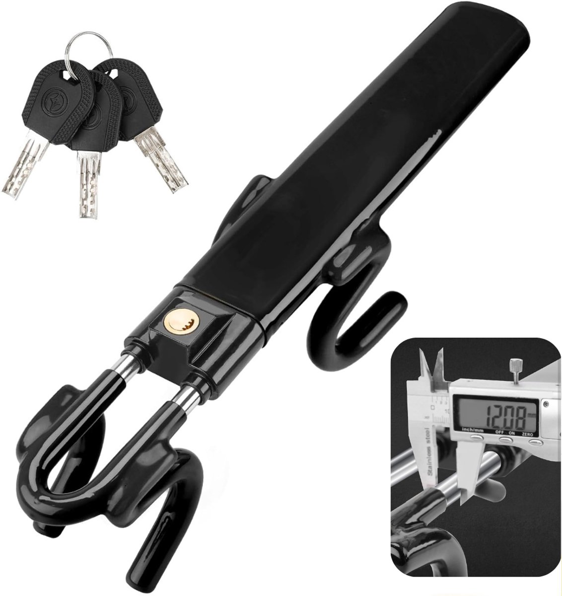 ApexArte® Stuurslot Auto - Autoslot Camper - Pedaalslot