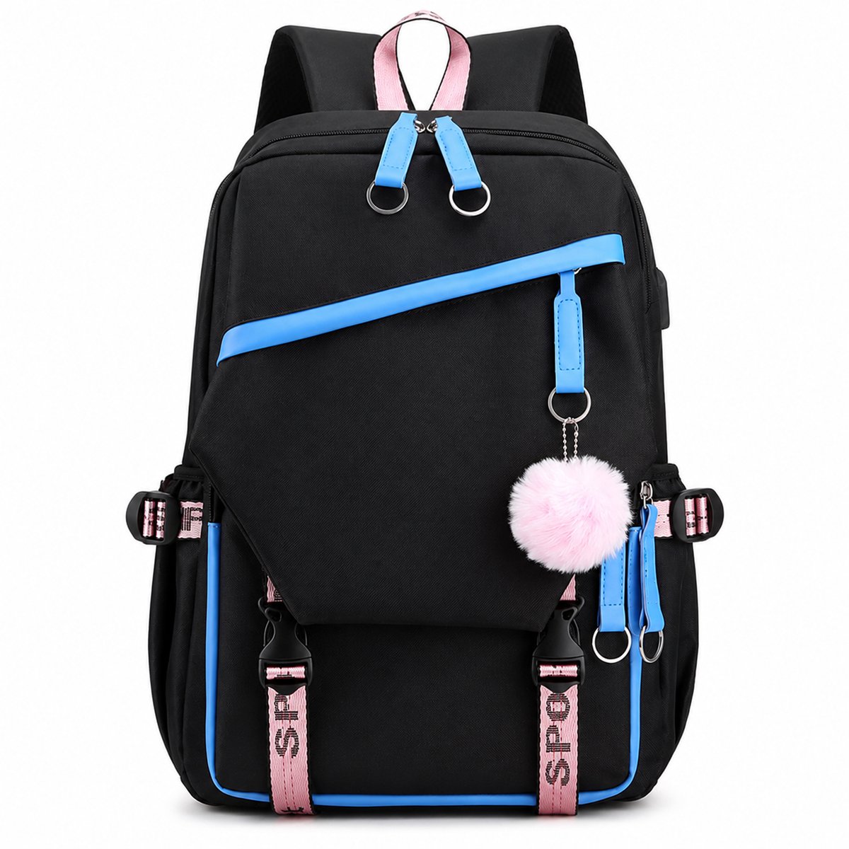 Bobypet Schooltas Kind - Rugzak voor Basisschool - 17 inch Grote Schooltas - Waterbestendige Dagrugzak voor Jongens en Meisjes van 3-12 Jaar