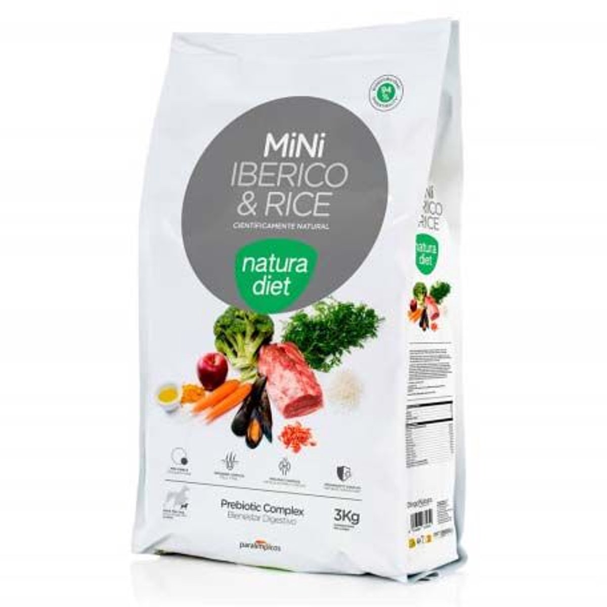 Natura Diet Natura Diet Iberico & Rice Mini 3 kg