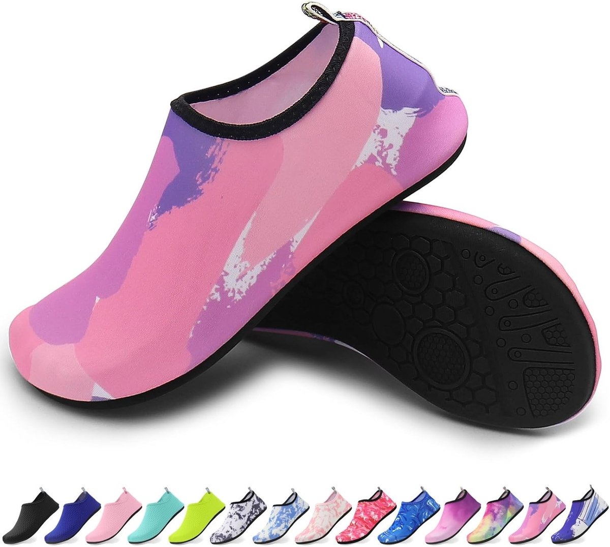 Unisex Waterschoenen, Antislip Zwemschoenen voor Zwembad, Zee en Surfen, Ultralicht en Sneldrogend