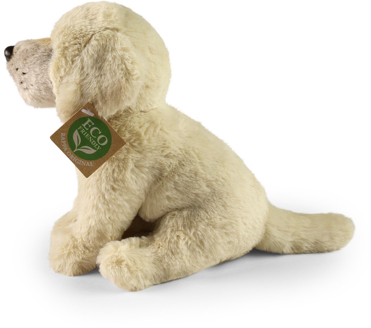 Rappa Pluche Labrador Retriever 23 cm - Milieuvriendelijk Zacht - ECO knuffel