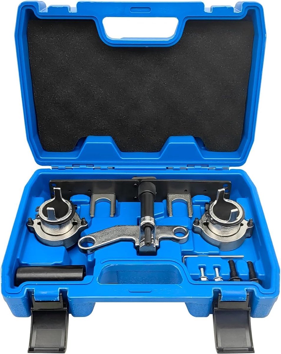 SnelShoppen - Engine Camshaft Alignment Timing Tool Locking Crankshaft Pulley Fixing Tool voor GM Onix Tracker Chevrolet 1.0 1.2 12V 3 Cylinders Ecote