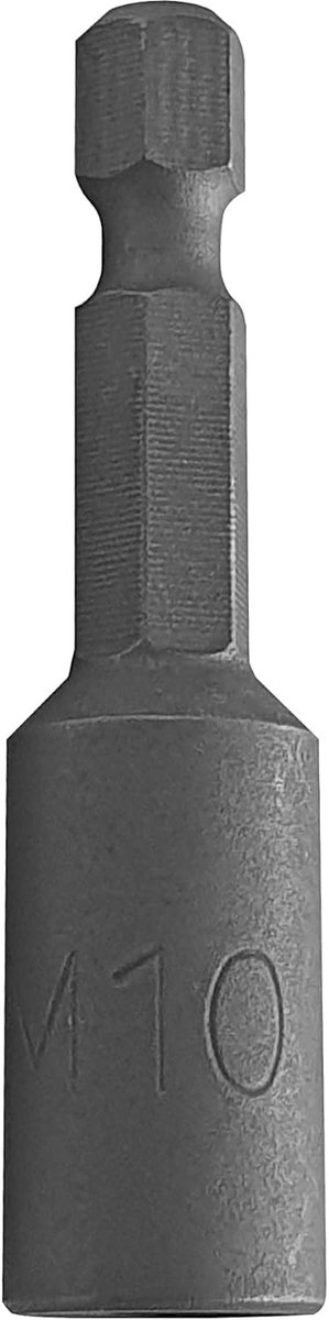SnelShoppen - Schroevendraaier voor M10 Poleschroeven, 6.3 [1/4 inch], 6-zijdige K opname, Chroom Vanadium Staal, Voor Accuschroefmachines en Handgere