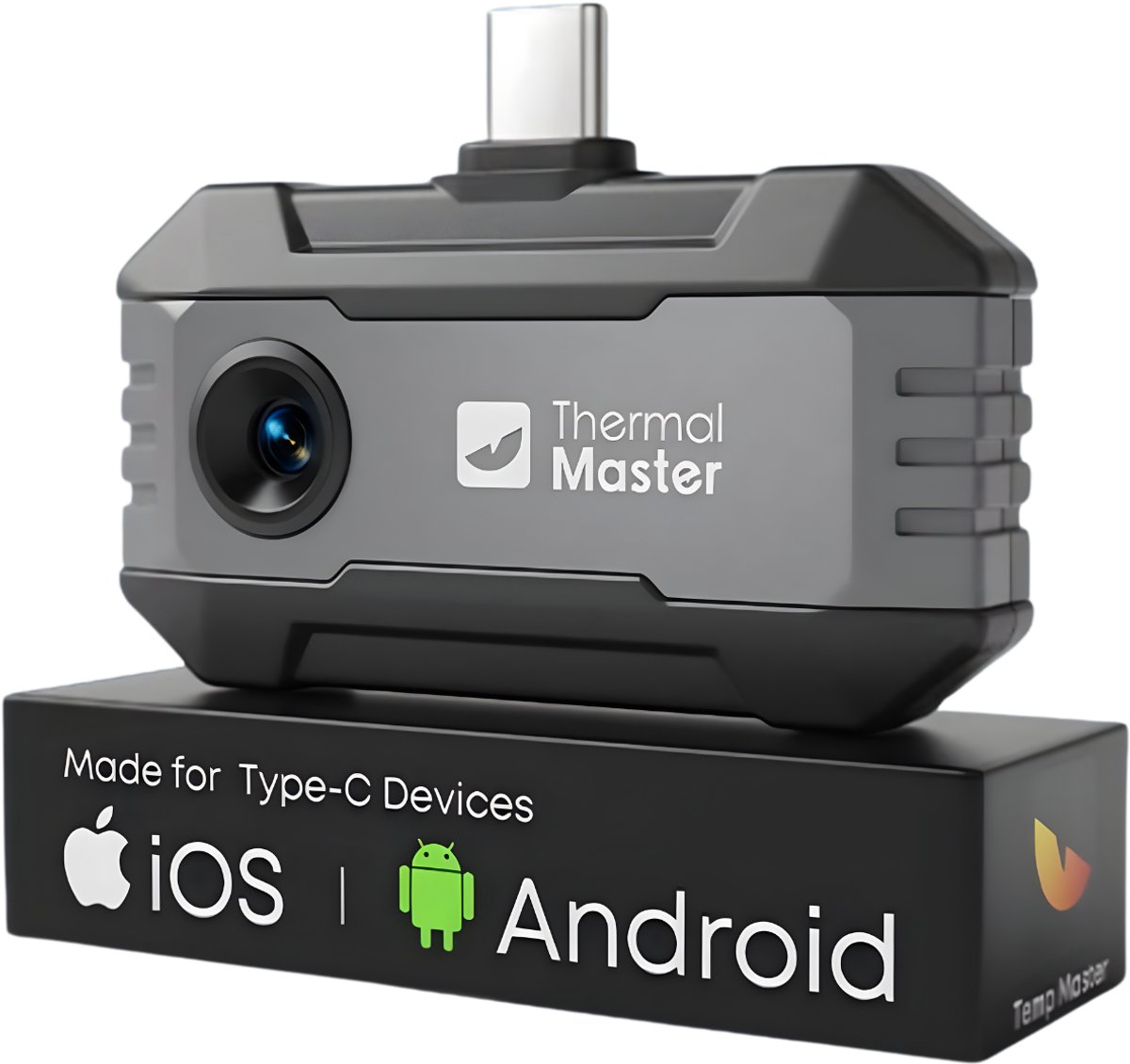 NordHaus Thermische Beeldcamera P1 - Warmtebeeldcamera - Infraroodcamera - 320×240 X³IR Resolutie - USB-C voor Android & iPhone