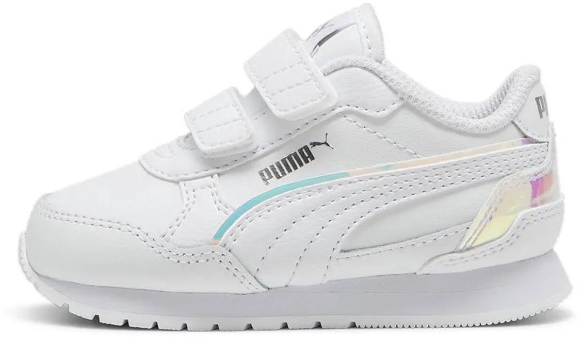 Puma St Runner V4 Holo V Schoenen Kinderen Zilver