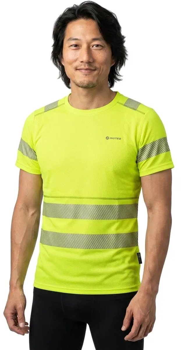Inuteq Bodycool T-shirt Met Korte Mouwen Geel