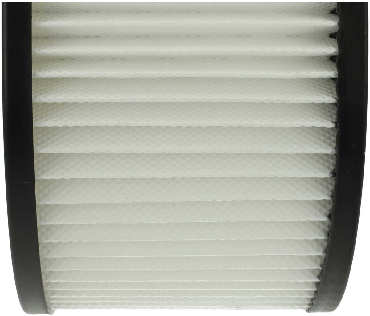 vhbw 4x geplooid filtervervanging voor Stayer 8190.98 voor asstofzuigers - cartridgefilter zwart wit wasbaar