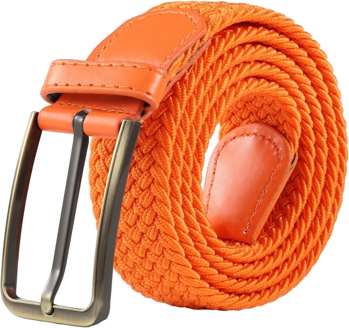 Gevlochten Riem - Multicolor Stretch Geweven Riem Unisex Vintage Riem Casual Riemen voor Mannen en Vrouwen