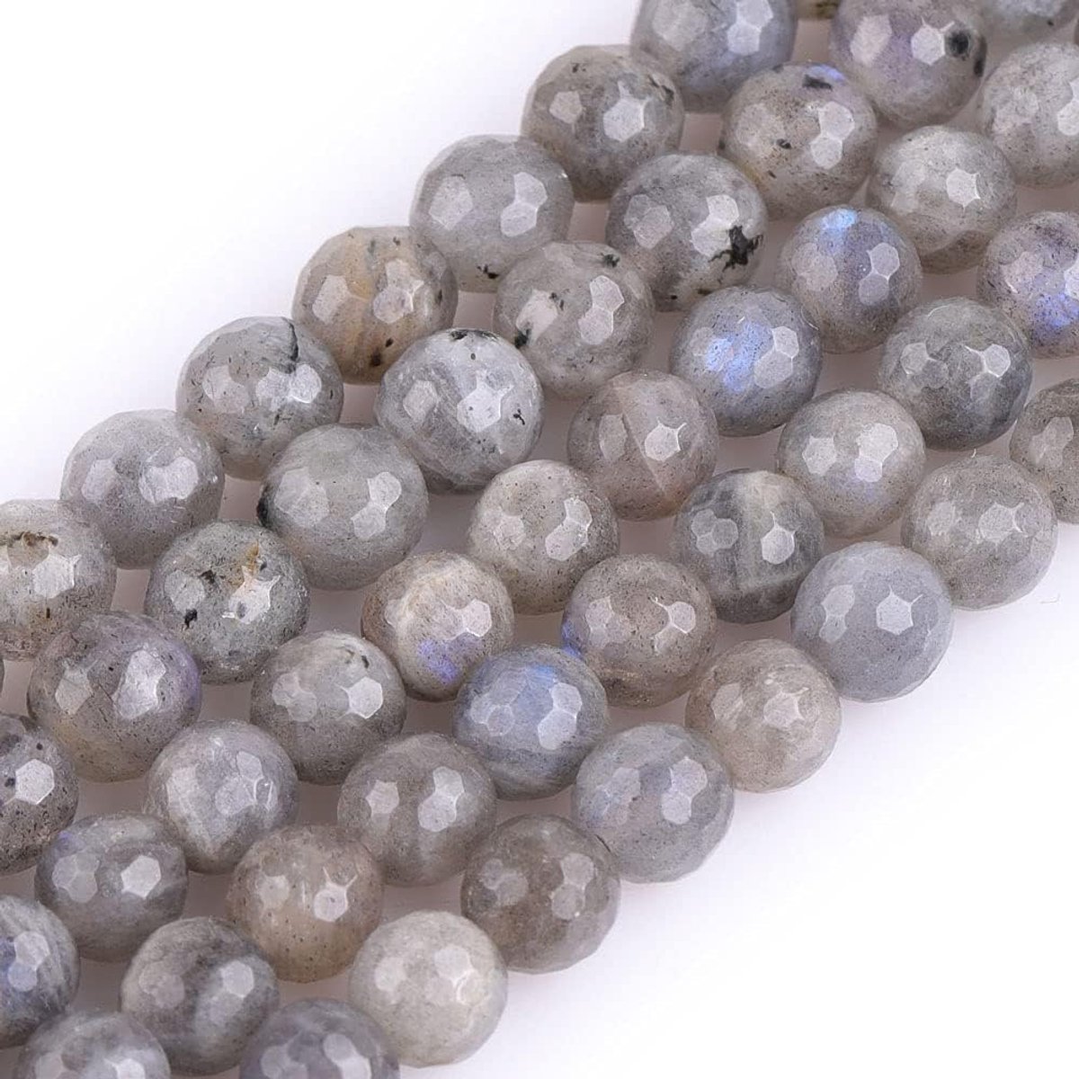 & Happy Girl's store ronde edelsteen labradoriet kralen streng 15 inch sieradenproductie parels 6 mm labradoriet.
