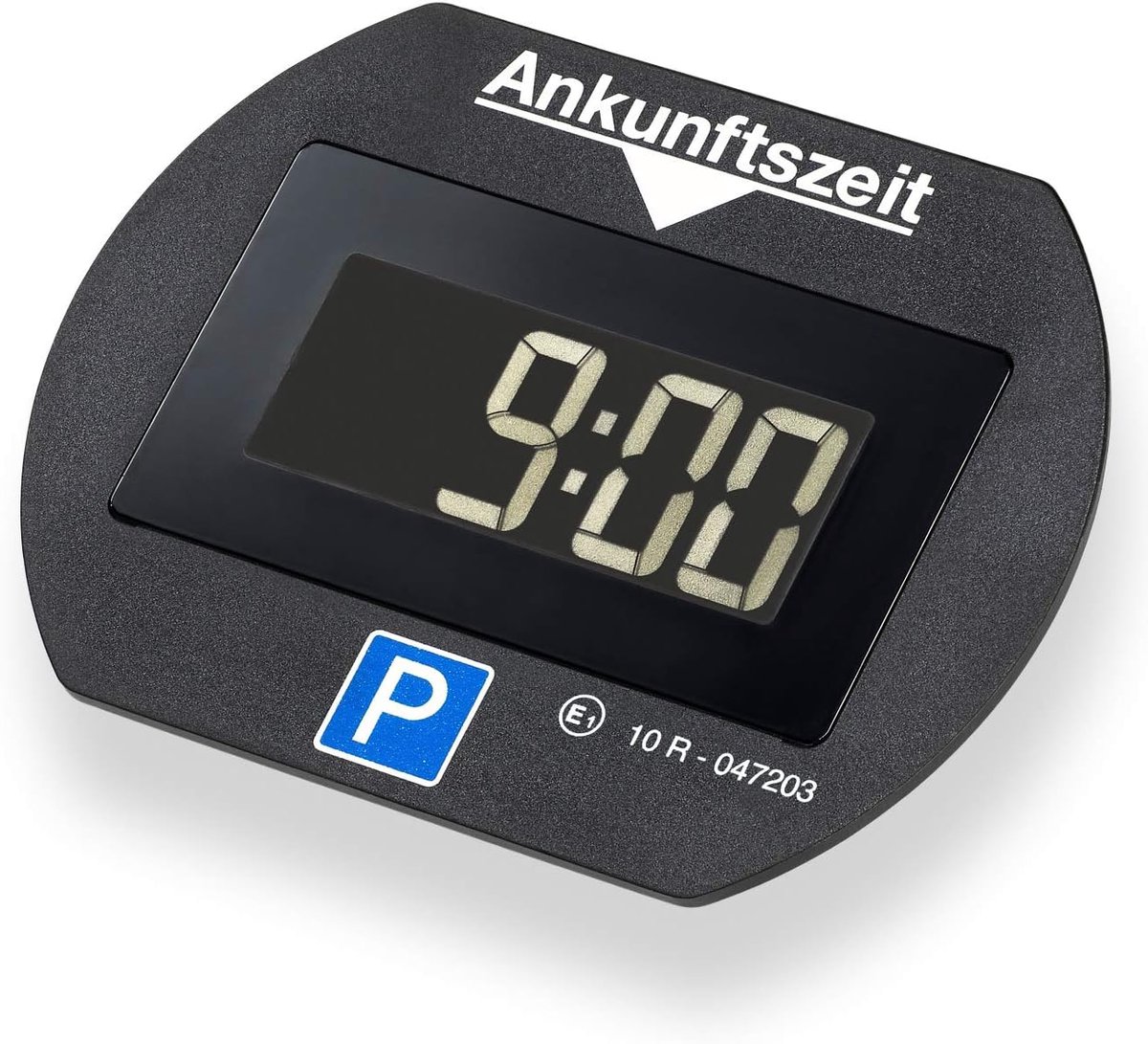 Elektronische parkeerschijf Park Lite I automatische parkeerschijf elektrisch met goedkeuring van het Duitse Federale Bureau voor motorrijtuigen, digitale parkeerklok met 2 displays en vele