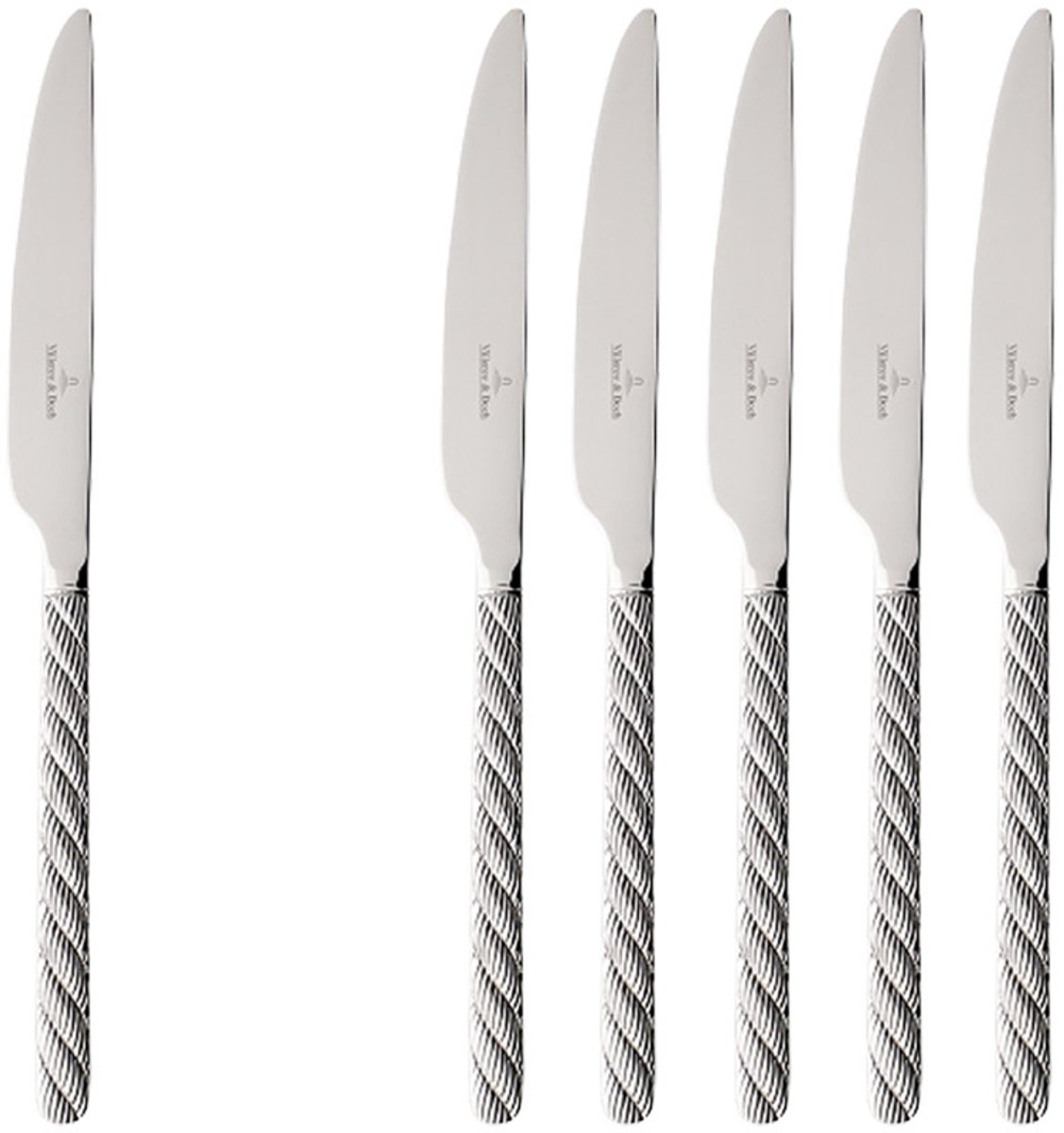 Tafelmesser Montauk 237 mm Set van 6