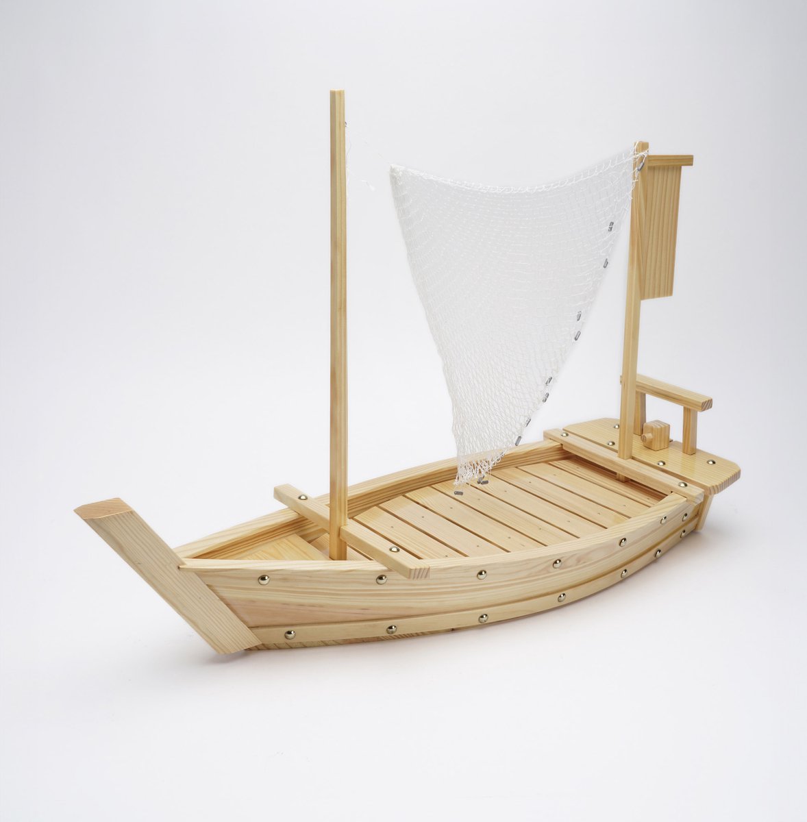 Houten Sushi boot - Woodenware - 70 x 26.5 cm
