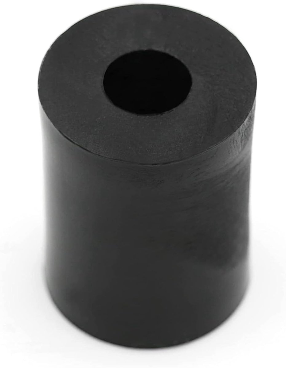 10 x afstandshulzen sluitringen L 15 mm x Ø 15/6 mm M6 rond HD-polyethyleen