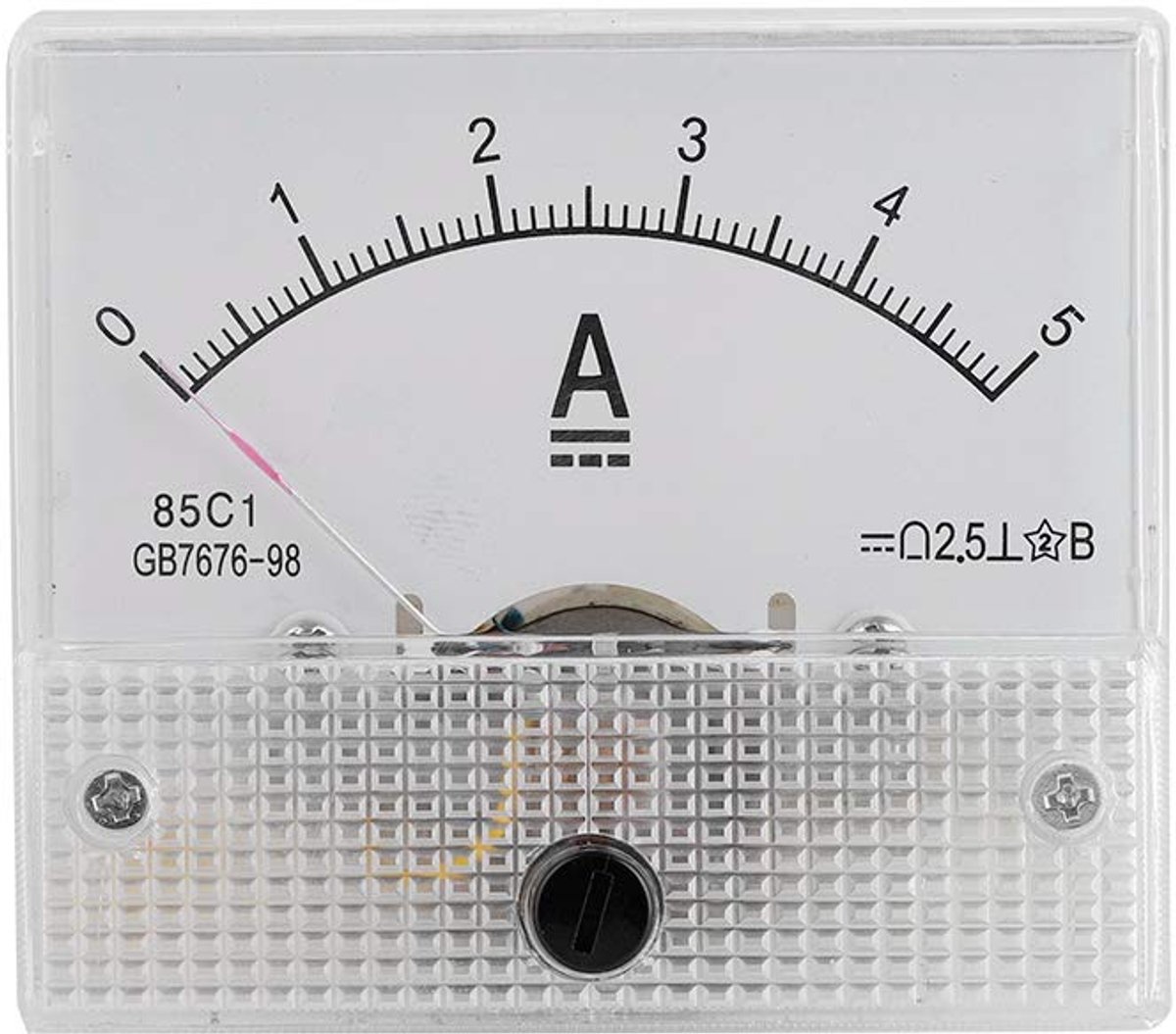 Analoge Voltage Ampèremeter en Voltmeter, Ampèremeter en Huidige Voltmeter van DC Analoge Stroom 85C1 (Ampermeter 5A)