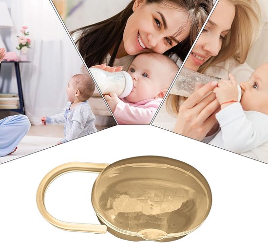 Pacifier Opbergdoos - Speenhouder Case - Baby Verzorging - Afsluitbaar Ontwerp - 12 x 6 x 4.5 cm - Geel — afbeelding 5