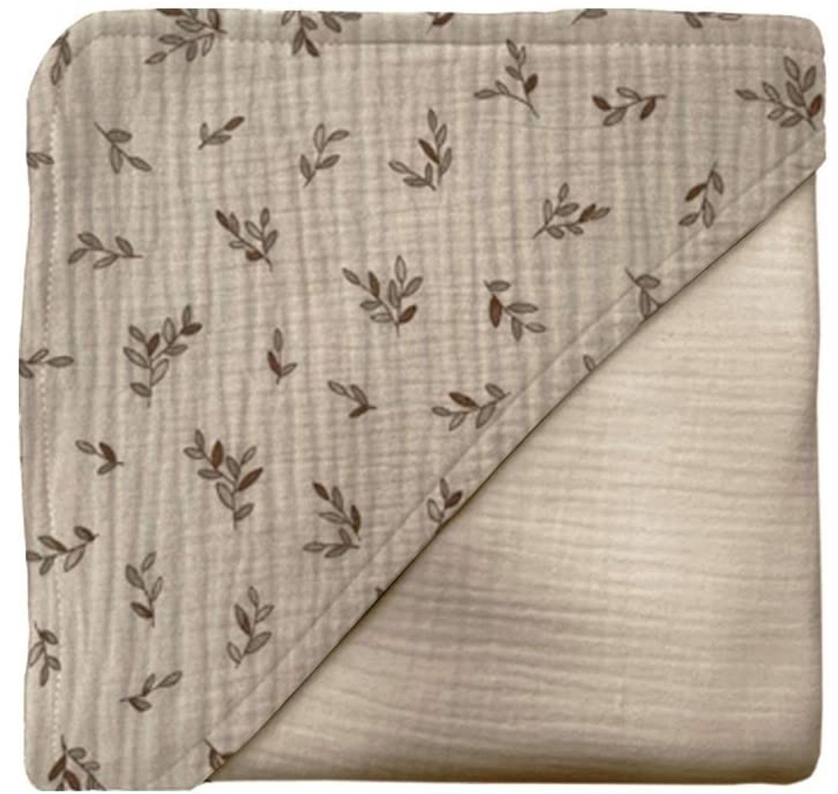 Omgoods - Baby Badhanddoek van 100% Katoen, Extra Groot met Kap en Elastische Hals