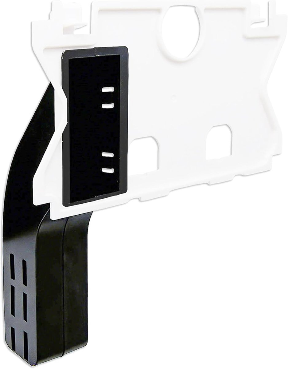 Compatibel met Geberit Sigma-Serie Inbouwspoelbak, Geschikt voor Sigma 01/10/20/21/30/50, Voor Reinigingsblokken & Reinigingstabletten, Zwart (1)