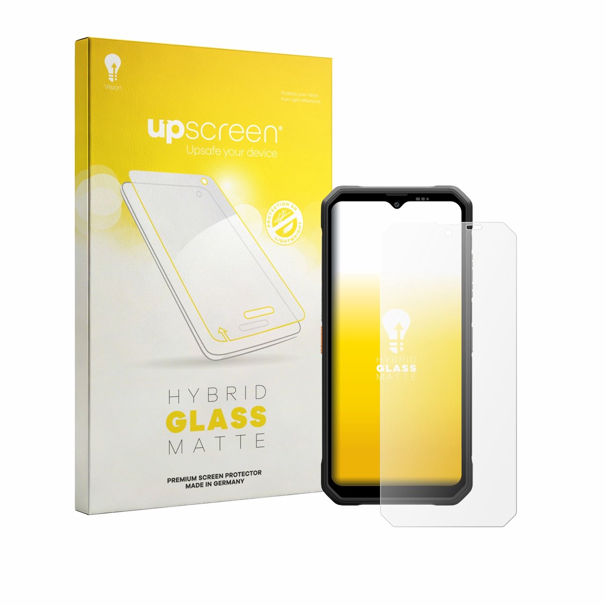 upscreen - Screenprotector voor Blackview Fort 2 - Folie Beschermfolie Beschermglas matte