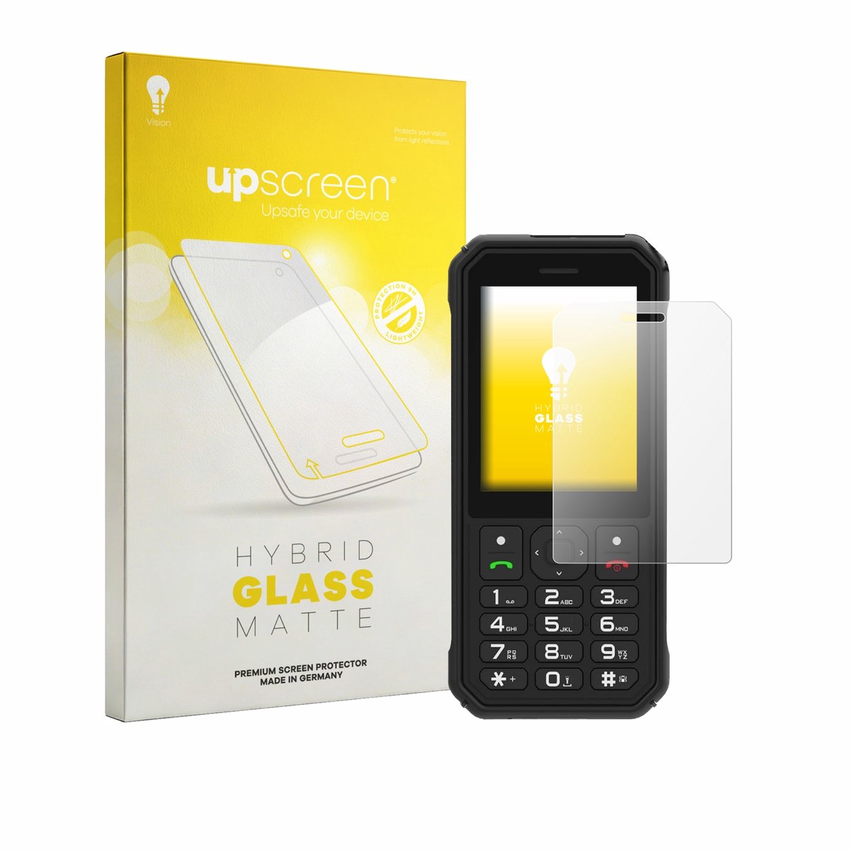 upscreen - Screenprotector voor AGM M11 - Folie Beschermfolie Beschermglas matte