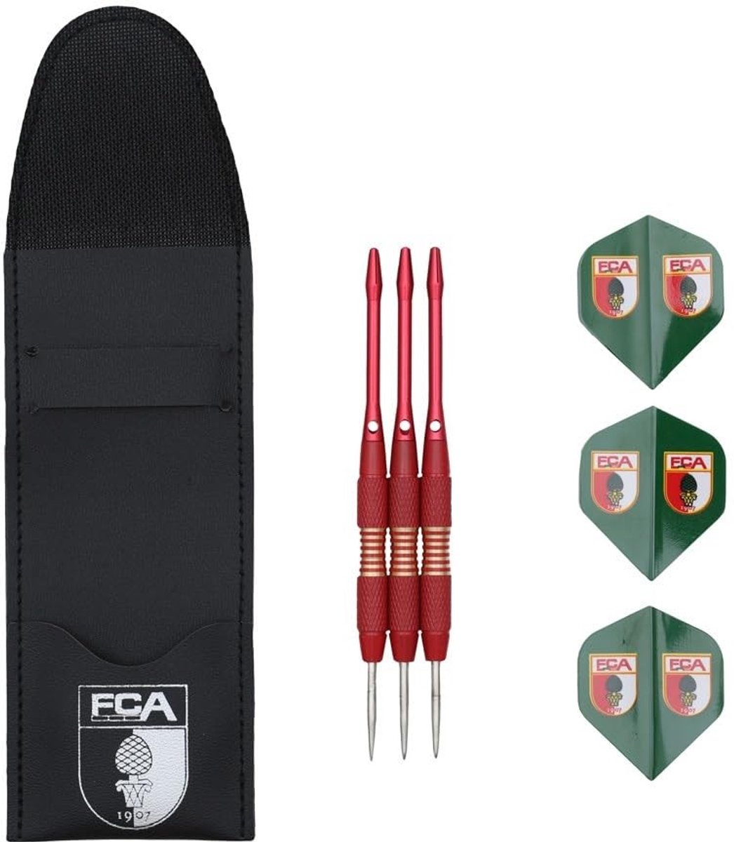 Omgoods - Dart Flights met Pouch - Set van 3 Stalen Darts