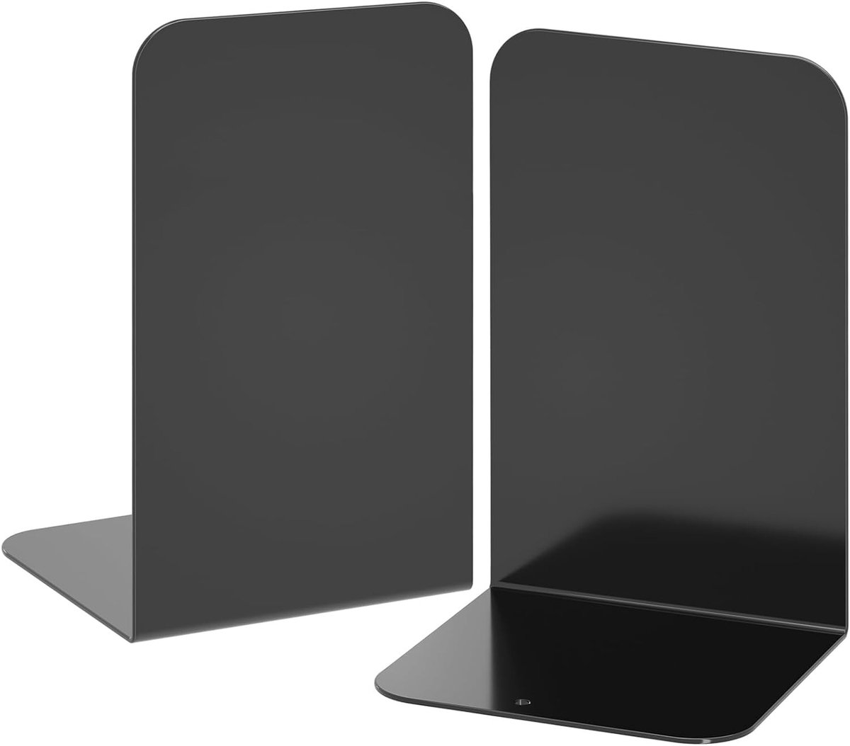 Omgoods - 2 Pcs Zware Boeksteunen - Antislip Boeksteunen voor Thuis en Kantoor