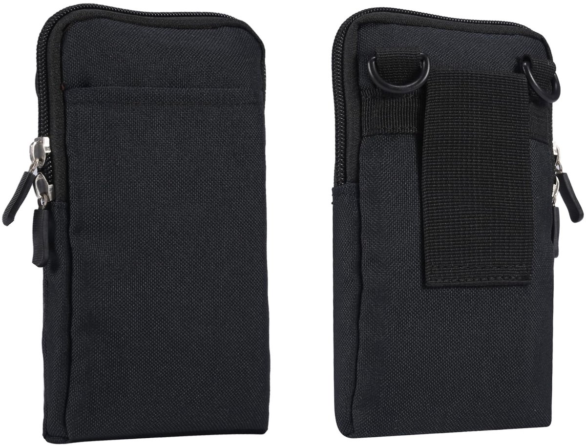 Omgoods - Schoudertas voor Smartphone met Clip en Kaarthouder