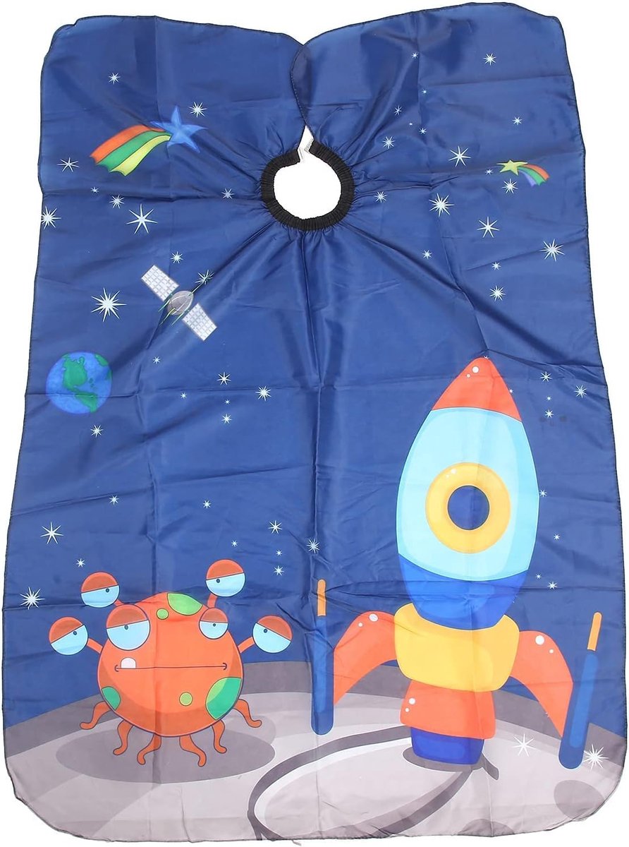 waterdichte kapperscape, peuterkielhoes, kosmische kinderkapselcape, kinderkapselcape, haarknippenkappercape