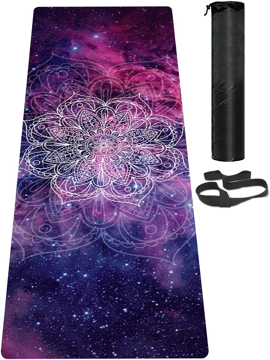 Omgoods - Eco-vriendelijk Antislip Yoga Mat met Draagriemen