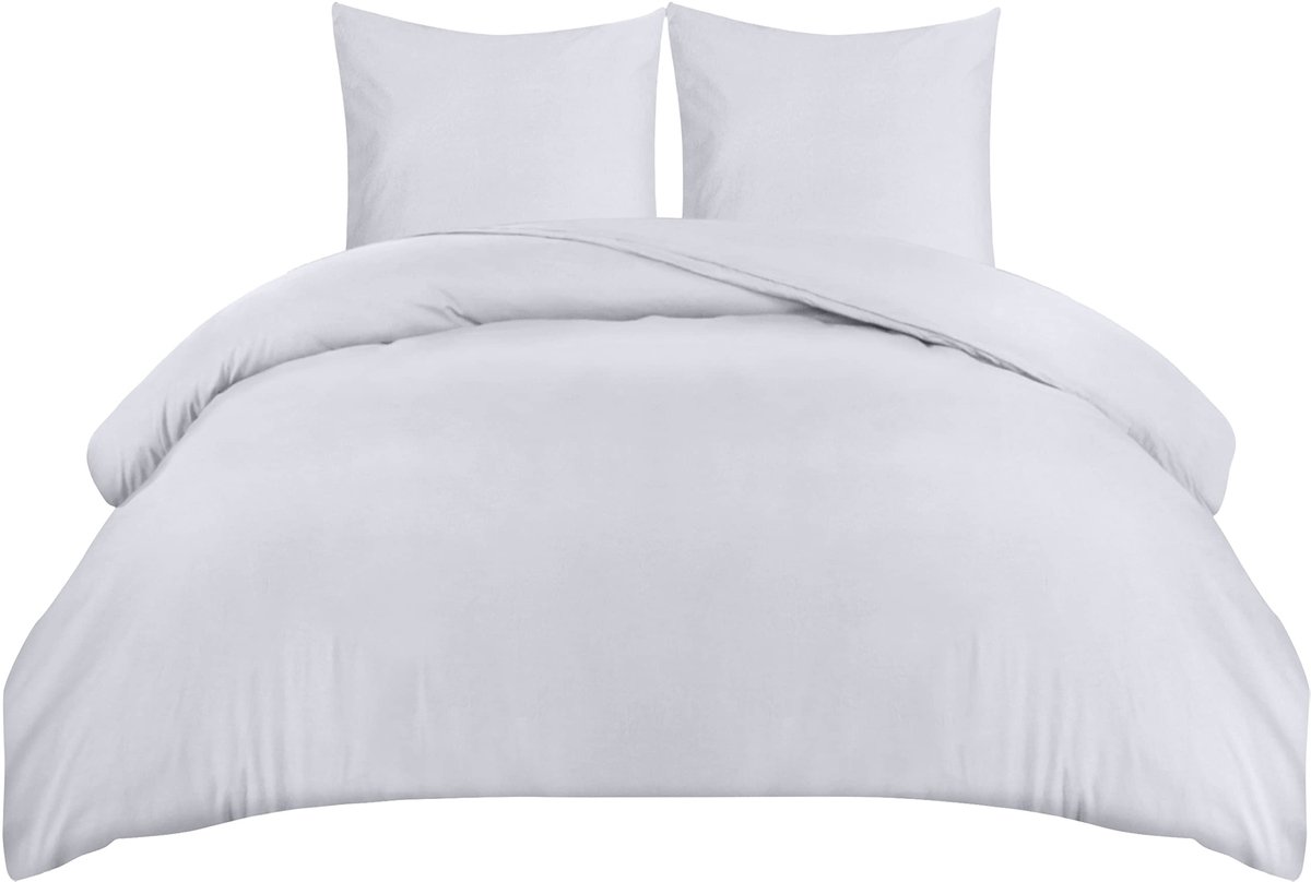 Omgoods - Zachte Microfiber Dekbedovertrek Set met Kussenslopen