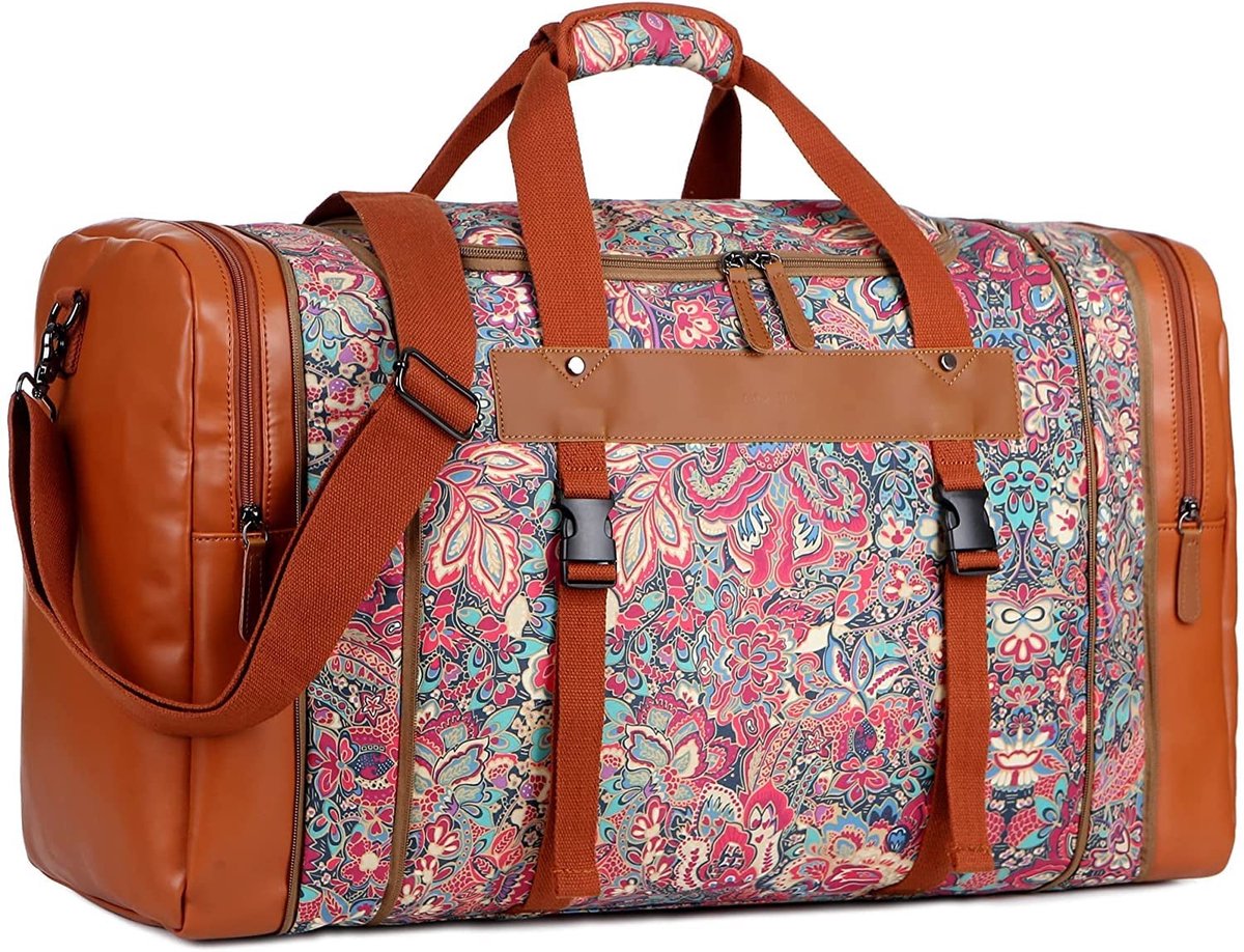 Omgoods - Dames Weekend Reis Tas met Schoencompartiment en Verstelbare Schouderriem