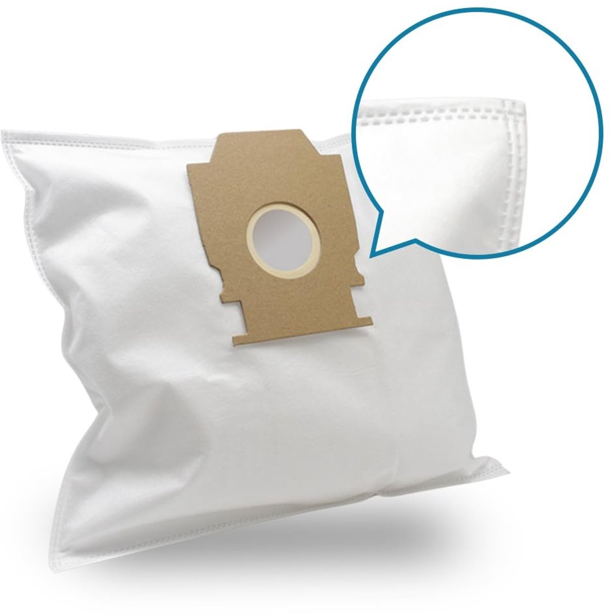 Omgoods - Vervangingszakken voor Stofzuiger - 20 Stuks Miele Guard M1 S8380, SVWF6 Type HS15