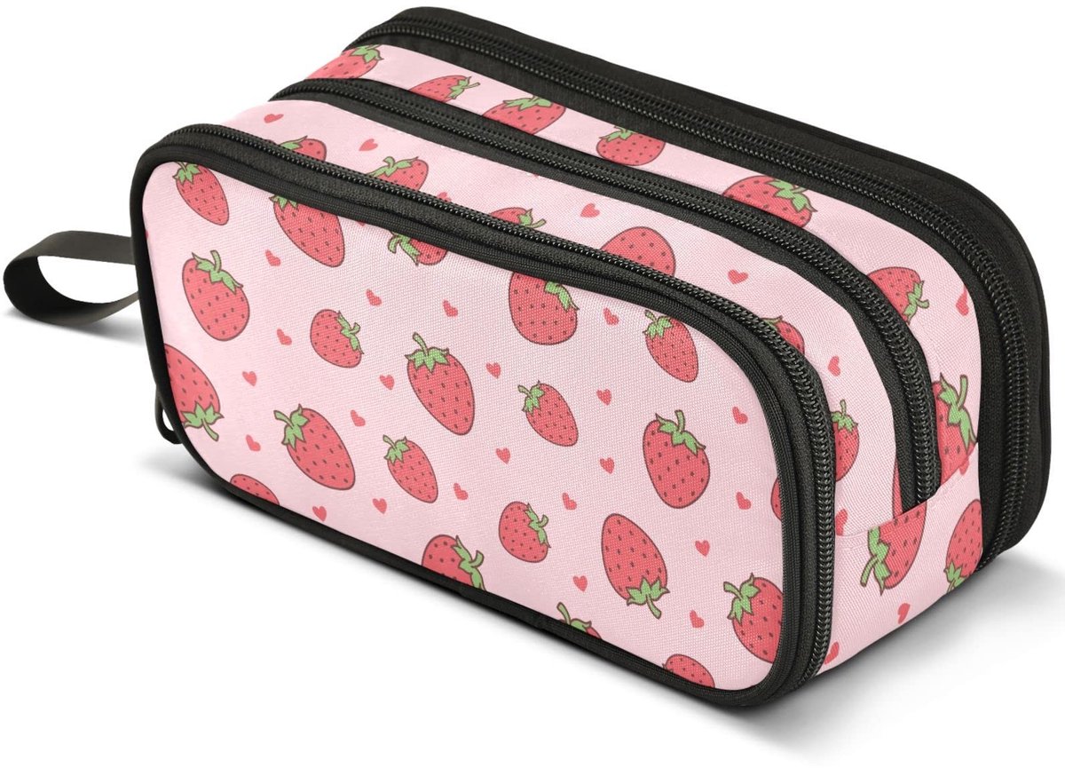 Omgoods - Grote Capaciteit Pennenkoker en Make-up Tas - Multicolor en Handig