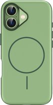 imoshion Hoesje - Geschikt voor iPhone 16 - Color Backcover met Thin geschikt voor MagSafe Ring - Donkergroen