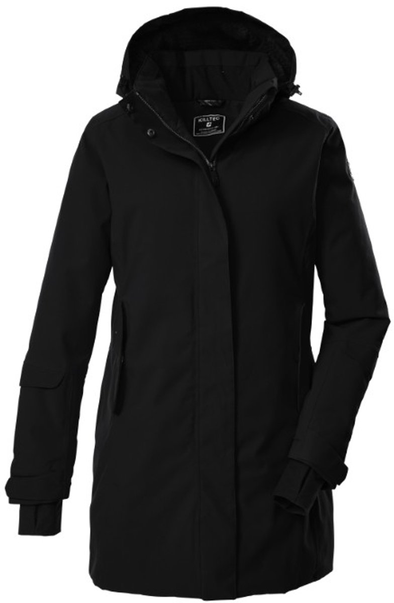 Parka zwart 43309 functioneel winter Killtec - maat 48