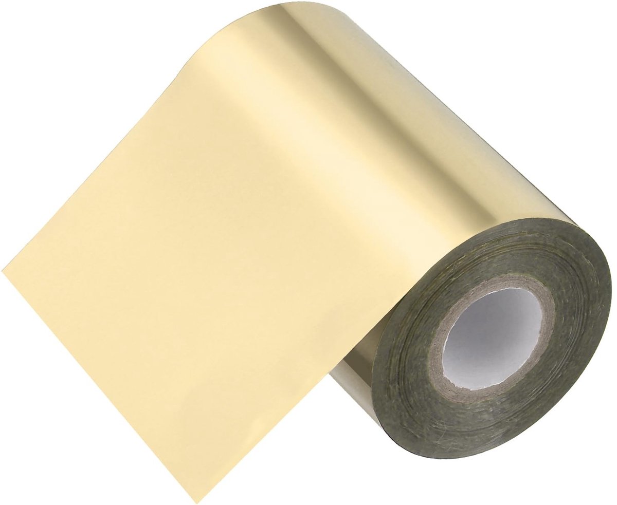 Omgoods - Foil voor Hot Stamping - Lichtgouden Transferfolie voor Creatieve Projecten