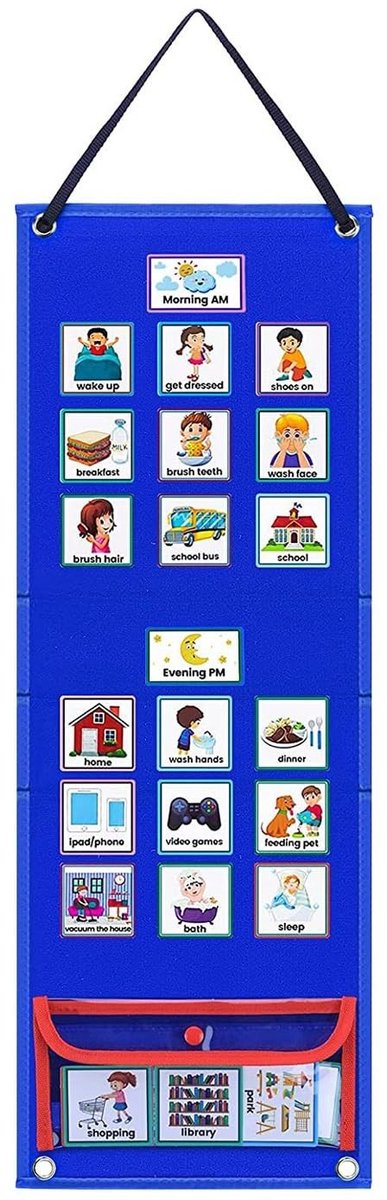 Omgoods - Visueel Tijdschema voor Kinderen met 70 Kaarten