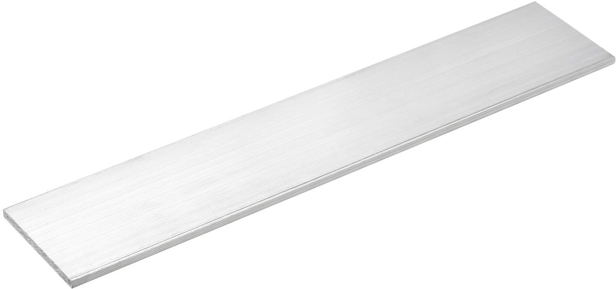 Omgoods - Aluminium Platen - 5 x 60 x 305 mm, 6061 Legering voor Constructie