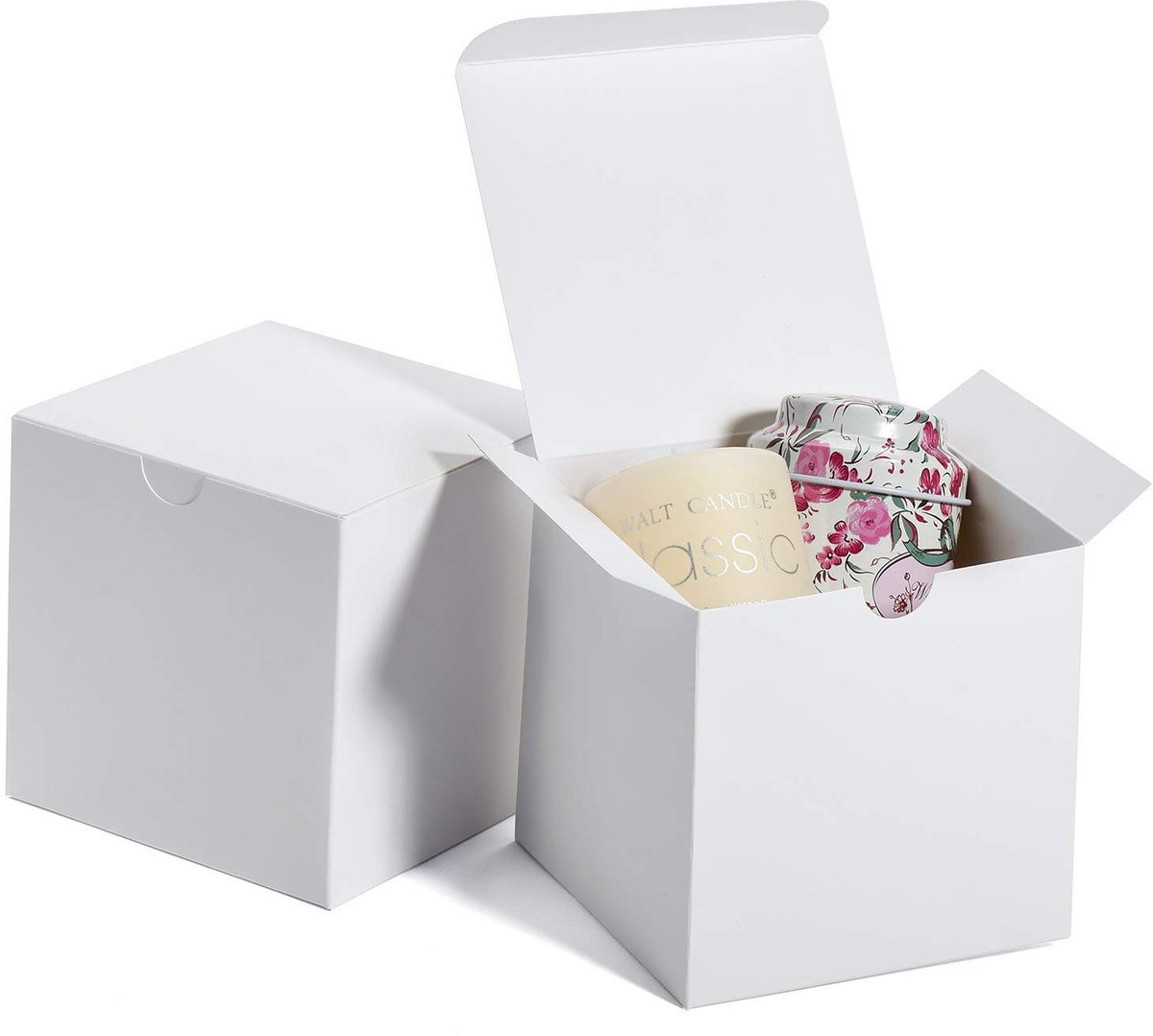 Omgoods 50 Stuks Cadeau Dozen met Deksel voor Verjaardagen en Bruiloften