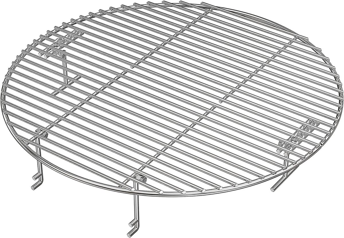 Omgoods - Grillrooster voor Kolen Kettle Grill - Geschikt voor Big Green Egg en Kamado Joe