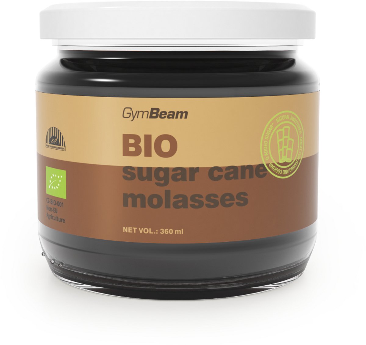 GymBeam BIO suikerrietmelasse 360 ml