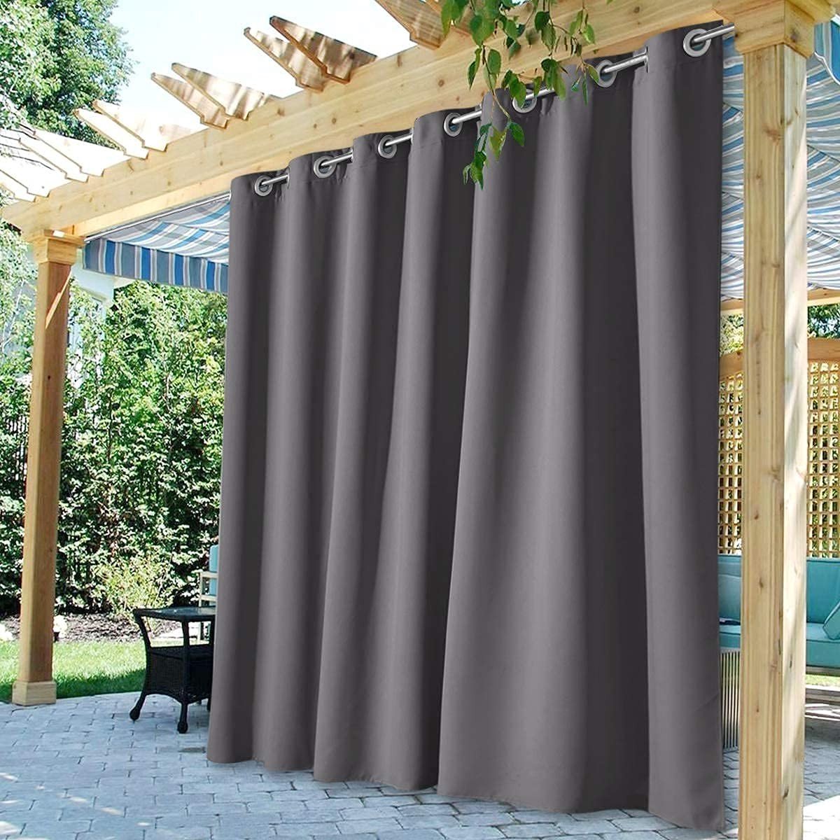 Omgoods - Extra Brede Outdoor Gordijnen - Waterdicht en Verduisterend