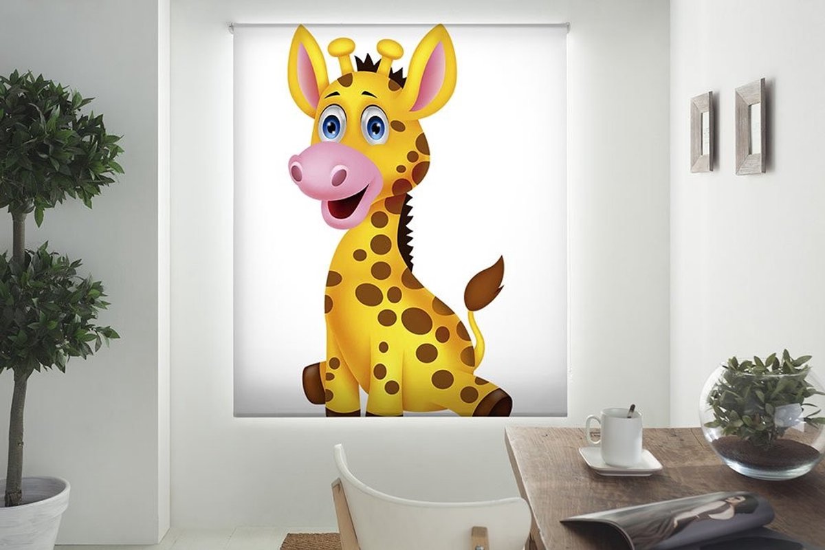 Omgoods - w-i-54168 - Translucent Digitale Rolgordijn, 150 x 180 cm