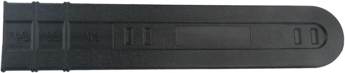 Kettingzaag Bar Cover - Schede Kettingzaag - Veilig Opslaan - Beschermt Tegen Krassen - 20-24 Inch - Zwart