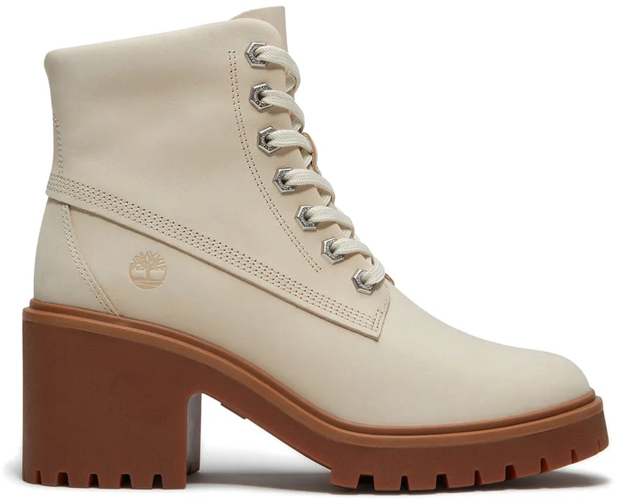 Timberland Stone Heights Mid Lace Up Laarzen Vrouw Natural Durabuck
