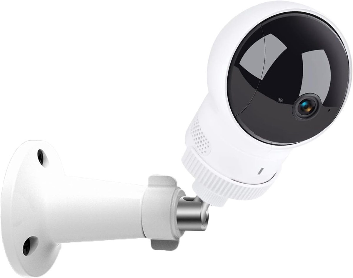 SnelShoppen - Flexibele Rotatie Beugel voor Baby Monitor, 360° Camera Houder, Geschikt voor Eufy SpaceView en Pro Baby Monitor Steun Accessoires