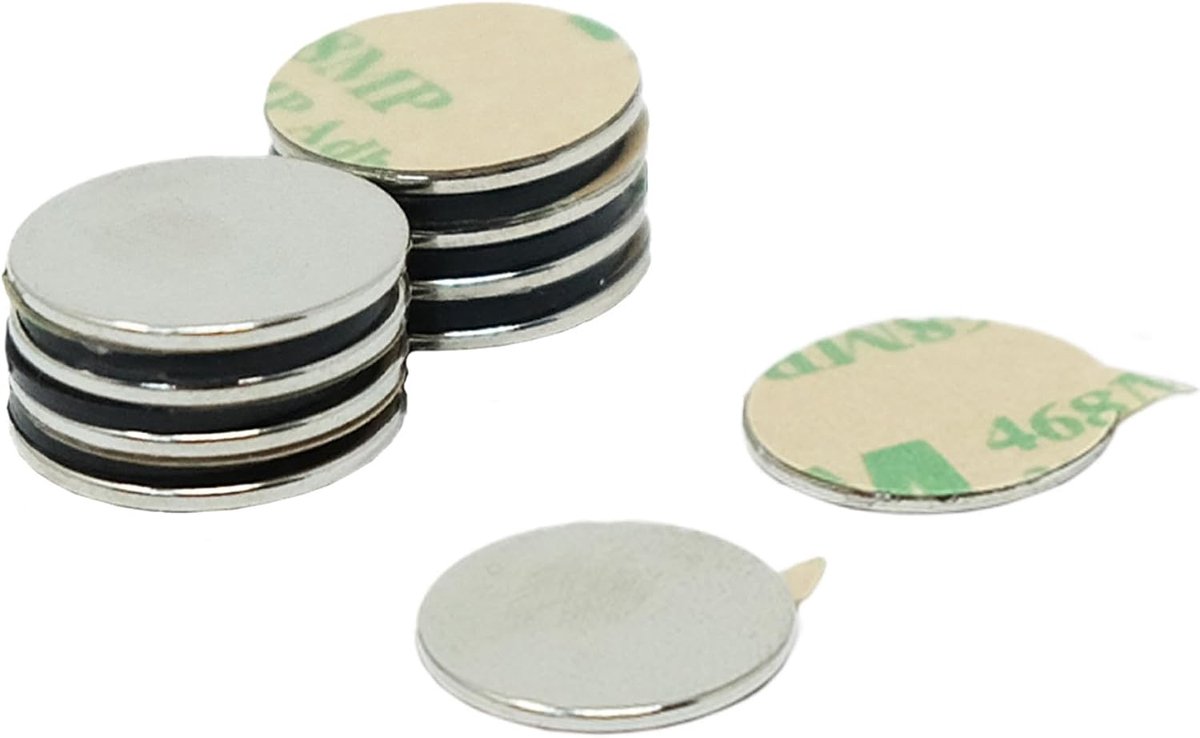 Zelfklevende N42 Neodymium magneet voor kunst, handwerk, modelproductie, doe-het-zelf, hobby's - ShopVlot